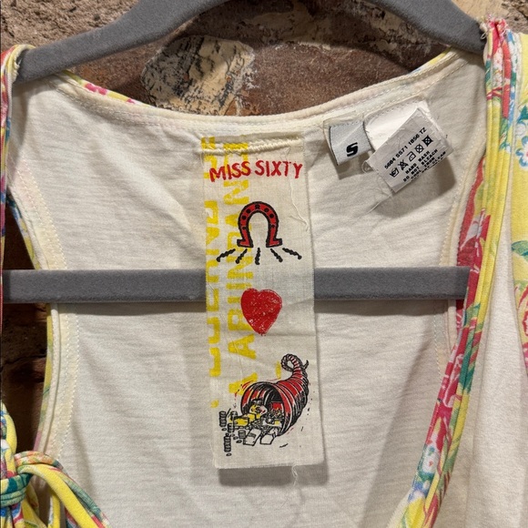 Y2K VINTAGE MISS SIXTY TANK TOP - Picture 5 of 6